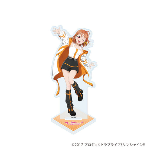 『ラブライブ!サンシャイン!!』アクリルスタンド01/サイバーネオンver. 高海 千歌(描き下ろしイラスト)